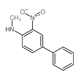 [1,1'-Biphenyl]-4-amine,N-methyl-3-nitro- Structure