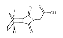 4,7-Methano-2H-isoindole-2-aceticacid, octahydro-1,3-dioxo- Structure