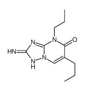 2-amino-4,6-dipropyl-[1,2,4]triazolo[1,5-a]pyrimidin-5-one Structure