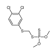 S-[[(3,4-Dichlorophenyl)thio]methyl]O,O-dimethyl=phosphorodithioate picture