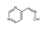 4-Pyrimidinecarboxaldehyde, oxime, (Z)- (8CI,9CI) structure
