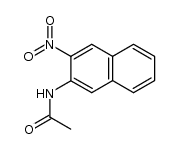 N-(3-nitro-[2]naphthyl)-acetamide结构式