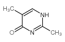 4(3H)-Pyrimidinone,2,5-dimethyl- structure