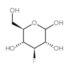 3-fluoro-3-deoxy-d-glucopyranose结构式