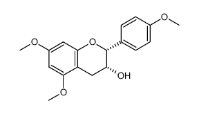 (2R)-3,4-Dihydro-5,7-dimethoxy-2α-(4-methoxyphenyl)-2H-1-benzopyran-3α-ol picture