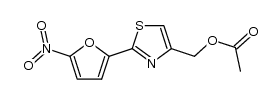 4-acetoxymethyl-2-(5-nitro-furan-2-yl)-thiazole Structure