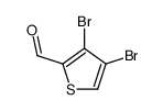 3,4-DIBROMOTHIOPHENE-2-CARBOXALDEHYDE Structure