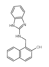 1-[(1H-benzimidazol-2-ylamino)methyl]naphthalen-2-ol图片