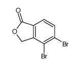 4,5-dibromo-2-benzofuran-1(3H)-one Structure