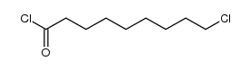 9-chlorononanoic acid chloride Structure