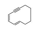 (1E,3Z)-cyclodeca-1,3-dien-5-yne结构式