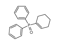 (1-cyclohexen-1-yl)diphenylphosphine oxide结构式