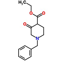 1-苄基-3-氧杂-4-哌啶甲酸乙酯图片