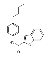 N-(4-butylphenyl)-1-benzofuran-2-carboxamide Structure