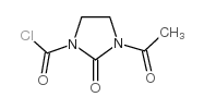 3-Acetyl-1-chlorocarbonyl-2-imidazolidone Structure