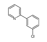 2-(3-Chlorophenyl)pyridine Structure