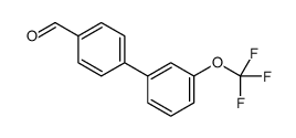 4-[3-(trifluoromethoxy)phenyl]benzaldehyde结构式