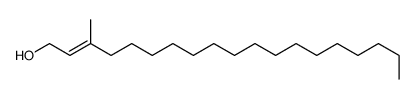 3-methylnonadec-2-en-1-ol Structure