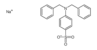 sodium N,N-dibenzylsulphanilate Structure