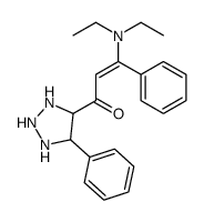 2-Propen-1-one, 3-(diethylamino)-3-phenyl-1-(5-phenyl-1H-1,2,3-triazol-4-yl)-结构式