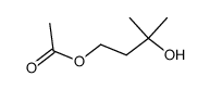 1-Acetoxy-3-methyl-3-butanol结构式