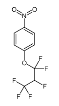 1-(1,1,2,3,3,3-hexafluoropropoxy)-4-nitrobenzene结构式