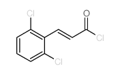 2,6-Dichlorocinnamoyl chloride structure