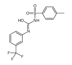 1-(4-methylphenyl)sulfonyl-3-[3-(trifluoromethyl)phenyl]urea结构式