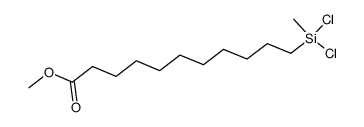 methyl 11-(dichloromethylsilyl)undecanoate Structure