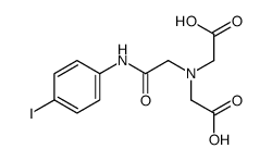 2-[carboxymethyl-[2-(4-iodoanilino)-2-oxoethyl]amino]acetic acid Structure