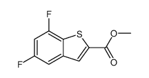 5,7-DIFLUORO-BENZO[B]THIOPHENE-2-CARBOXYLIC ACID METHYL ESTER picture