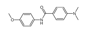 4-(dimethylamino)-N-(4-methoxyphenyl)benzamide Structure