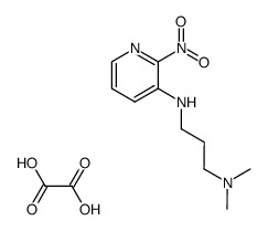 2-Nitro-3-(3'-dimethylaminopropylamino)-pyridin-oxalat结构式