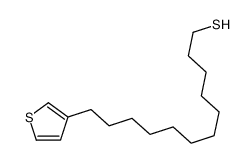 12-thiophen-3-yldodecane-1-thiol结构式