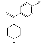 4-(4-氟苯甲酰基)哌啶结构式