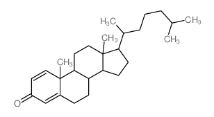 Cholesta-1,4-dien-3-one structure