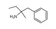 Benzeneethanamine,-alpha--ethyl--alpha--methyl- structure