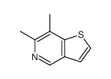 Thieno[3,2-c]pyridine, 6,7-dimethyl- (9CI) picture