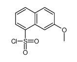 7-methoxynaphthalene-1-sulfonyl chloride结构式