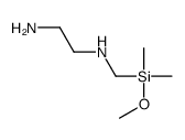 N'-[[methoxy(dimethyl)silyl]methyl]ethane-1,2-diamine Structure