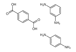 benzene-1,3-diamine,benzene-1,4-diamine,terephthalic acid Structure