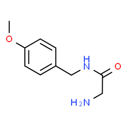 2-amino-N-(4-methoxybenzyl)acetamide结构式