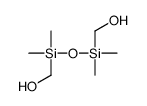 (1,1,3,3-Tetramethyl-1,3-disiloxanediyl)dimethanol结构式