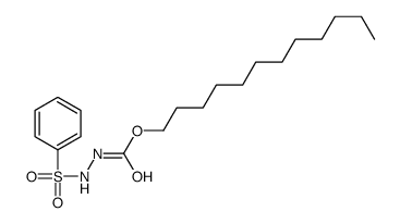 dodecyl N-(benzenesulfonamido)carbamate Structure