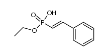 styrylphosphonic acid ethylester结构式
