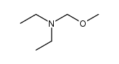 (Diethylamino-methyl)-methylether Structure