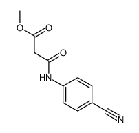 methyl 3-(4-cyanoanilino)-3-oxopropanoate Structure