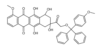 14-((4-Methoxyphenyl)diphenylmethoxy) Daunomycinone picture