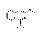 2,4-bis(dimethylamino)quinazoline Structure