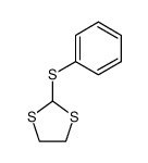 2-phenylsulfanyl-[1,3]dithiolane结构式